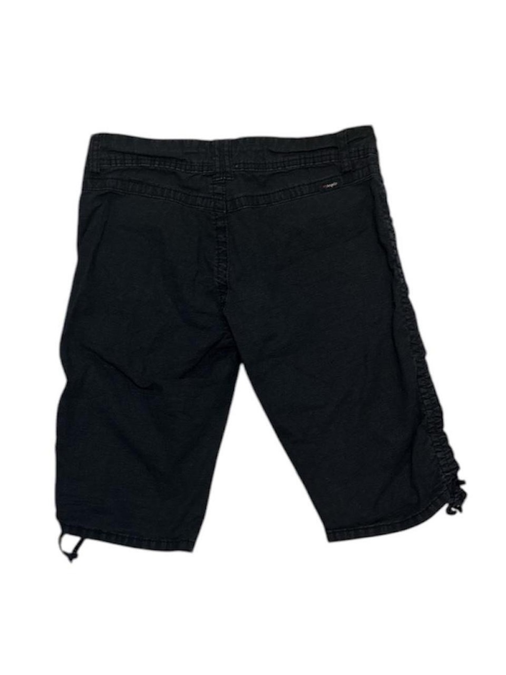 VTG Y2K Black Angels Cargo Bermuda Shorts with Drawstring - Picture 2 of 4